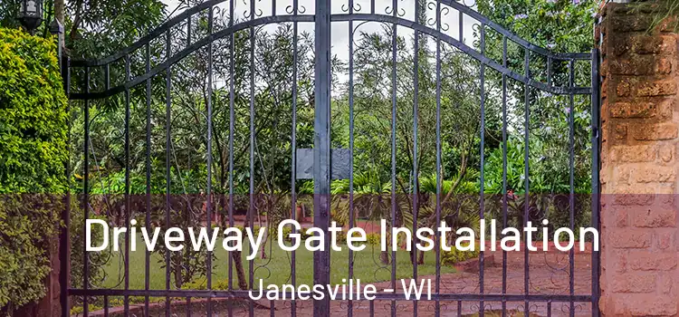  Driveway Gate Installation Janesville - WI
