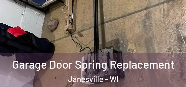  Garage Door Spring Replacement Janesville - WI