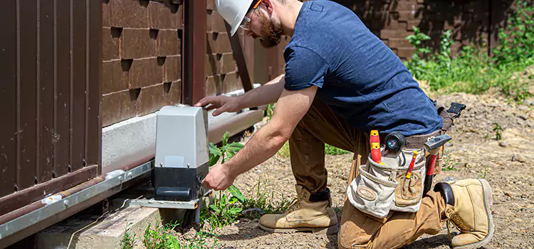 Electric Driveway Gate Installation Janesville