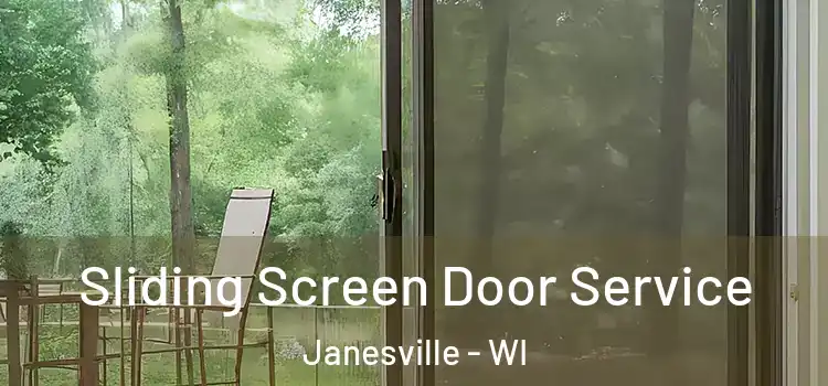Sliding Screen Door Service Janesville - WI